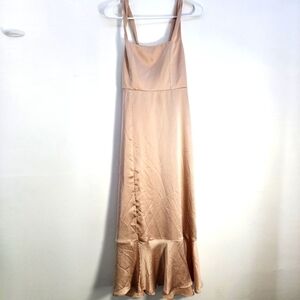 Show me your mumu size XS NWOT Elegant Gold Dress